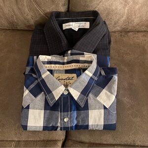 Men's bundle of long sleeves button down shirts
